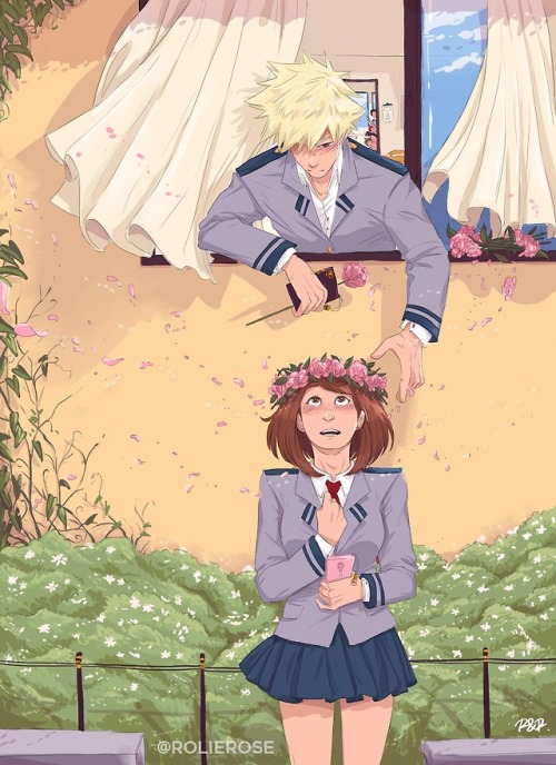 rolierose:Finally! My entry for @kacchakoholidayzine, i was given ‘White day’ so i 