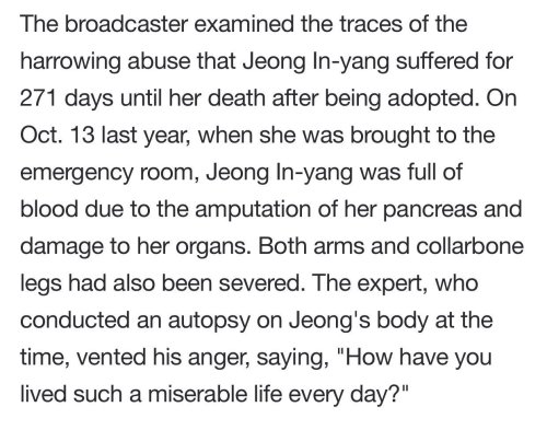 TW/CHILD ABUSE! BTS’ JIMIN USED HIS PLATFORM TO INFORM HIS FANS OF THE WAY BABY JUNGIN WAS ABUSED