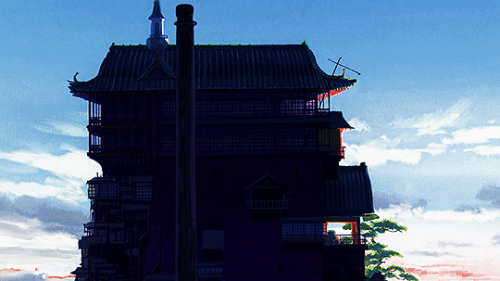 gominshi:I’ve gotta get out of this place. Someday I’m getting on that train.Spirited Away 千と千尋の神隠し 