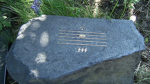 congenitaldisease:Alfred Garrievich Schnittke was a Soviet and German composer. His grave stone show