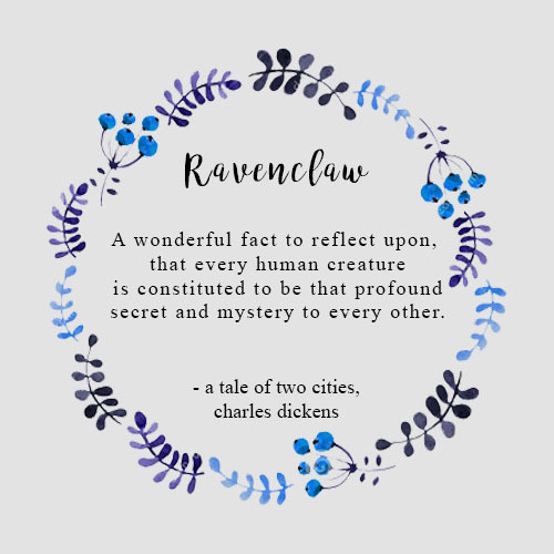 spookyscarysirius: hogwarts houses + dickens quotes (shakespeare) (austen)
