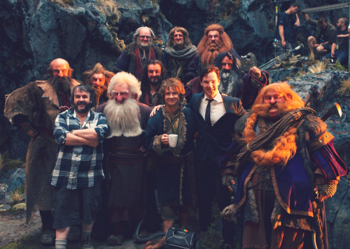 the-hobbit:Behind the Scenes: Benedict Cumberbatch