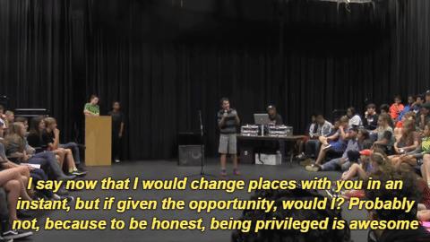 An Eighth-Grader Perfectly Nailed What White Privilege Is With One Poem