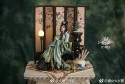 queensabriel:  remo-ny: This is a cake.  This was made by Zhou Yi, a famous Chinese cake artist (nicknamed “Sugar King”) whose team just won several medals at the largest cake competition in the world. This exquisite cake, called “Lady in the