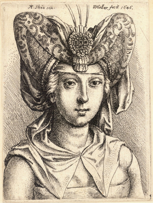 Woman with a Turban, 1646, Martin Schongauer