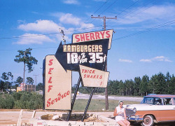 stfumadison:  Georgia drive-in c.1950s 