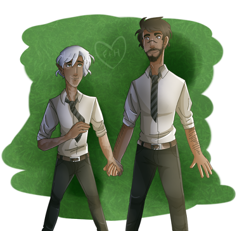the-tevinter-biscuit:  drew my first teen AU art in a while - drawn on a twitch stream! thank you to