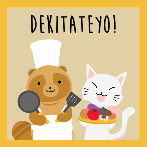 dekitateyo: The new and updated art for our page​. Hope you enjoy it! I’m very excited for the