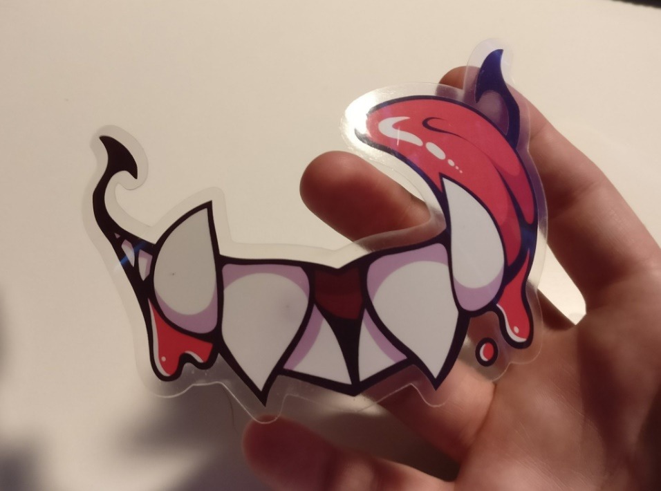 These stickers were originally a little free extra that I threw into those dragon