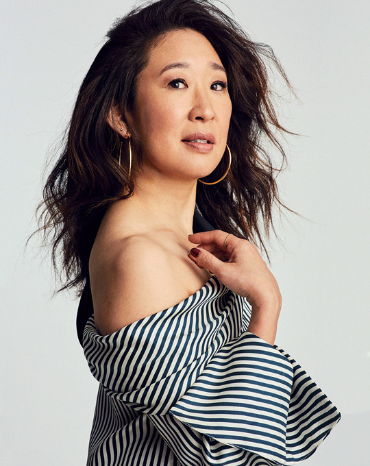flawlessbeautyqueens:Sandra Oh photographed by Mackenzie Stroh