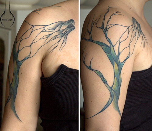 boredpanda:    Nature-Inspired Tattoos That adult photos