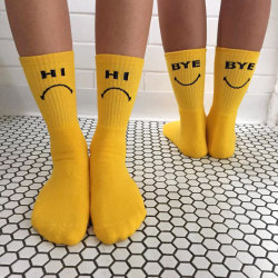 Unif:  Hi Bye Socks