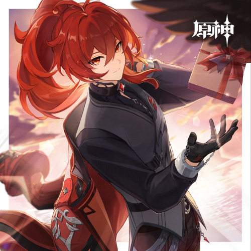Genshin Impact 2023 Birthday Artworks & Birthday Character Shorts: Diluc
