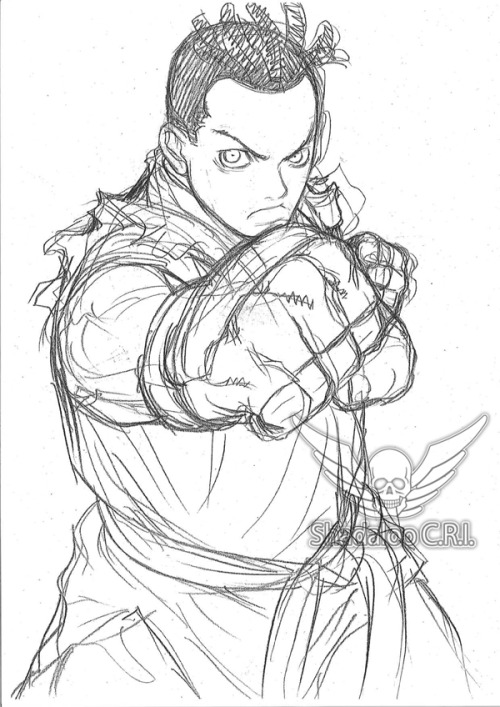 quas666:  Street Fighter III: Third Strike sketches 