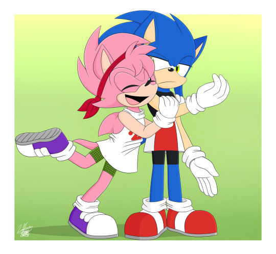 RayTheBear ❤💙+💜💛 on X: Classic #SonAmy #Sonic #Amy