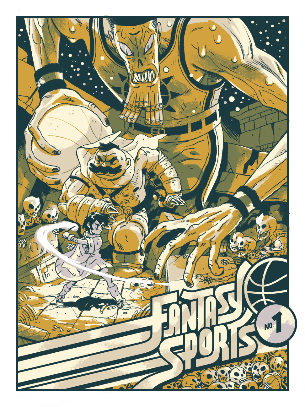 sbosma:  A 6 color, 18x24″ silkscreened poster debuting at my Gallery Nucleus opening