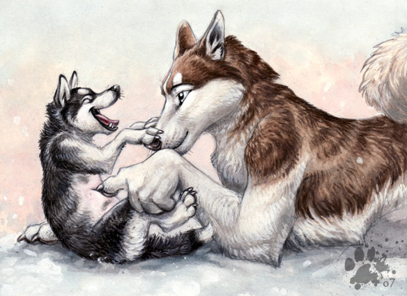 fishgoes-blub:  Furry art is so cute! &lt;3 