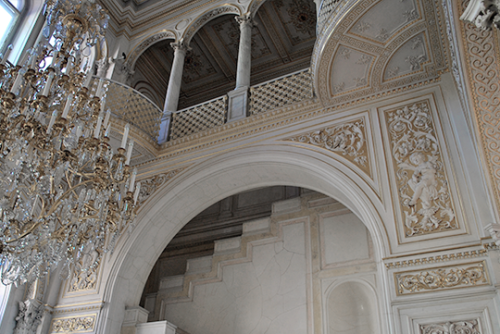 The Pavillon Hall, Winter Palace. Saint Petersburg