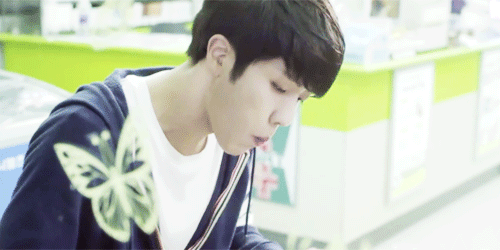 tienyeol:  Sungyeol in High School:Love On Ep1 