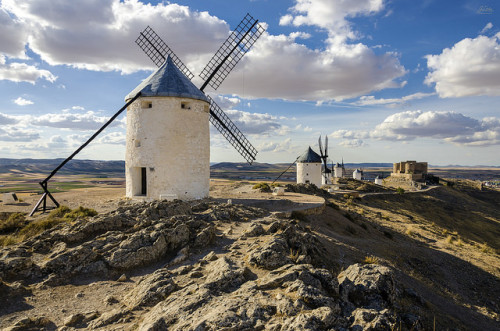 just-wanna-travel: Consuegra, Spain