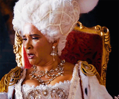 Golda Rosheuvel as Queen Charlotte in Bridgerton Season 2