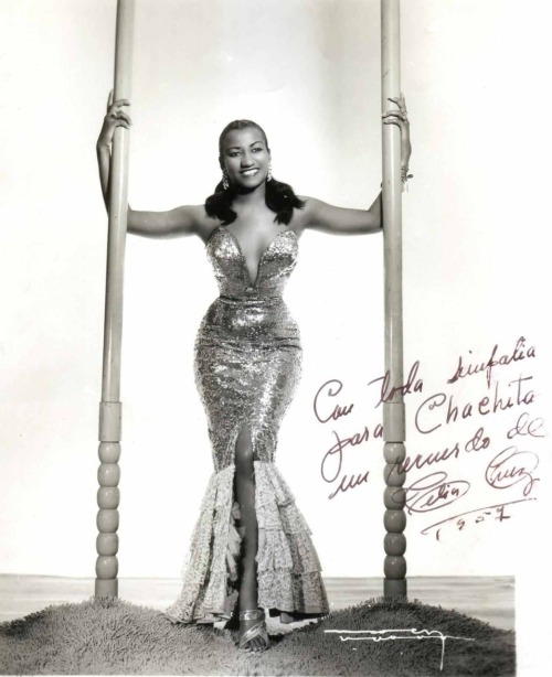 peopleofthediaspora:  La Reina de Salsa Celia Cruz.  Acuzar!