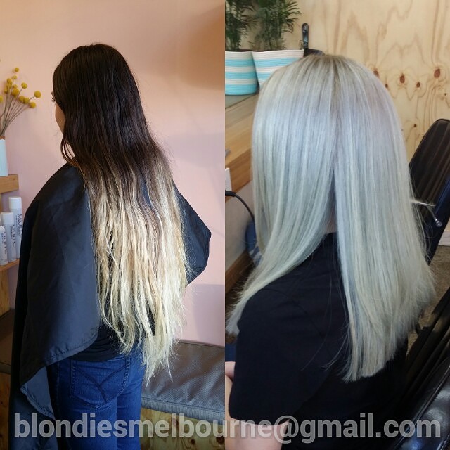 Blondies Hair Before After Huuuge Transformation From Bum