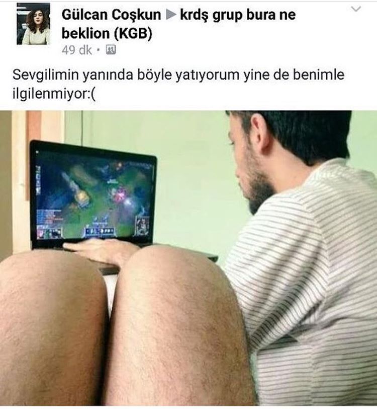 Sevgilimin yanında böyle...