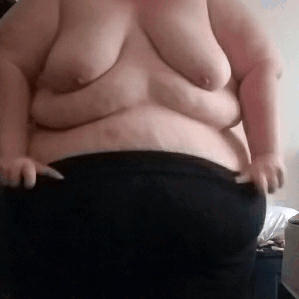 shoepuffjananajmw: Off with those pants!!  Dont forget to like and share! Add my snapchat *bbwbrandi   #me #ssbbw #bbw #chubby #plumper #round #big boobs #round #nsfw 