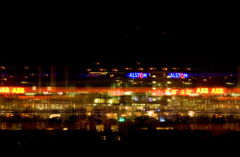 mapartstudio:  Nightlight Baden Artists: Patrick / Marcel from mapartstudio.ch 