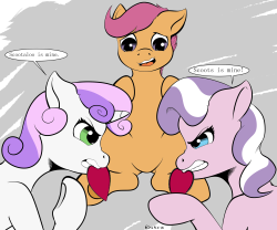 risckespot:  Scootaloo seems to be a bit