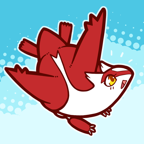 henzolin:  I got so hyped for the remakes of Ruby and Sapphire that I drew out a matching Latias and Latios that will be made into charms soon ;u; 