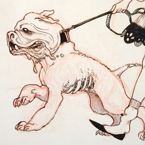 day twelve, “ghoul drool”!