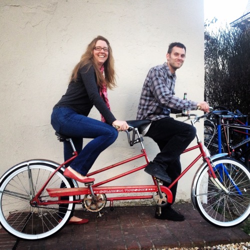doylestownbikeworks: Thank you Ben and Sam for entrusting us with the restoration of your wedding t