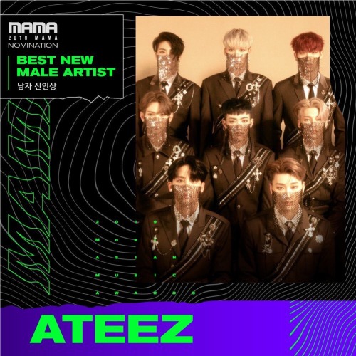 Vote ATEEZ In 3 Categories!