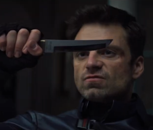 buckysamtagteam:Bucky and knives This is hot as fuck. I’m here for the knife action. I’ll be in my b