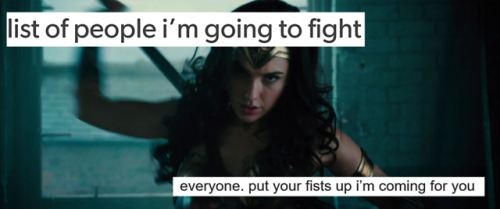 Wonder Woman -Text Posts