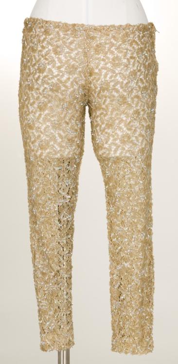 Sequined pants, 1950-1969 