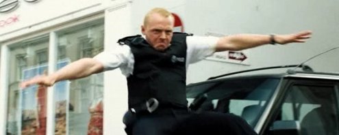 karlimeaghan:  I was trying to GIF a scene from Hot Fuzz, and I must say  kudos to