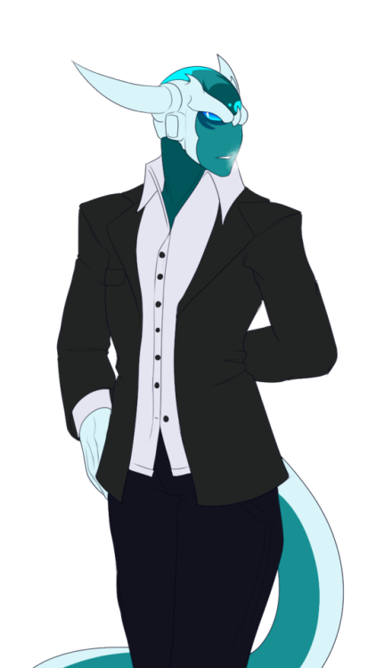 (( There was a formal wear prompt in the Xenocord involving former wear for OCs. I felt like Nep and