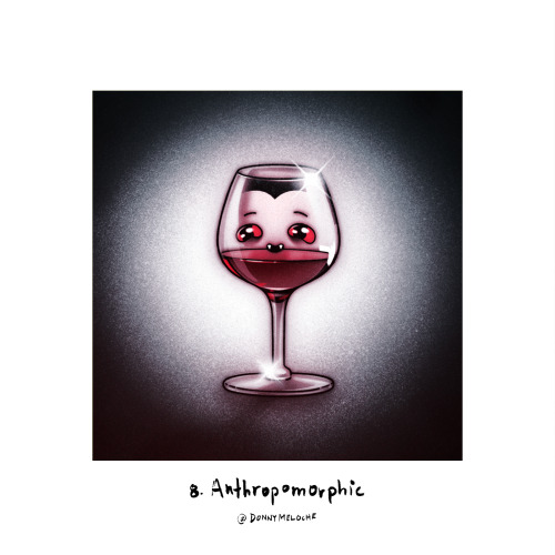 Day 8: “Anthropomorphic” Sip sip b*tches! Swipe to see me 