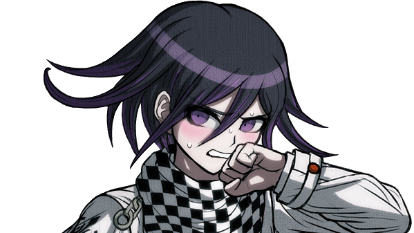 Kokichi sprite that only appears in this scene? Its not in his