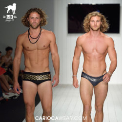 underwearnewsbriefs:  CA-RIO-CA Wear rocked the Miami Runway this year!  