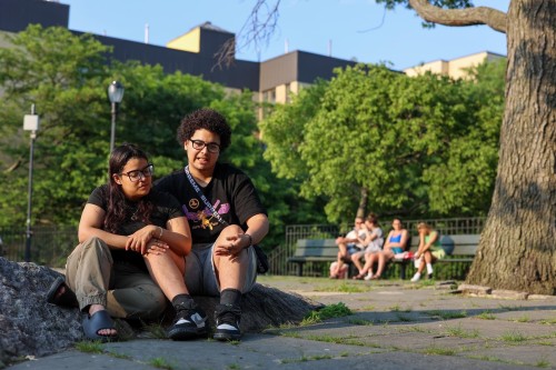 humansofnewyork:
““Growing up I was very much in my own head, my own world. Instead of getting a babysitter my mom would just go to work and leave me at the house. We didn’t have a TV or anything. And when there’s no one to talk to, you just become...