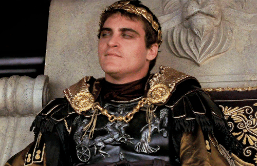Joaquin Phoenix As Lucius Aurelius Commodus, Gladiator (2000) Dir. Ridley Scott