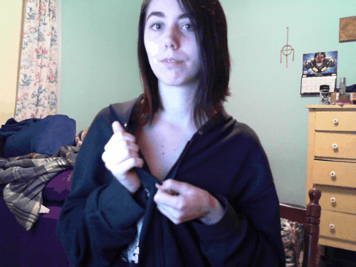 lovixe:  Bored. Have a gif of my boobs. ^_^ (kind of looks like I’m dancing all