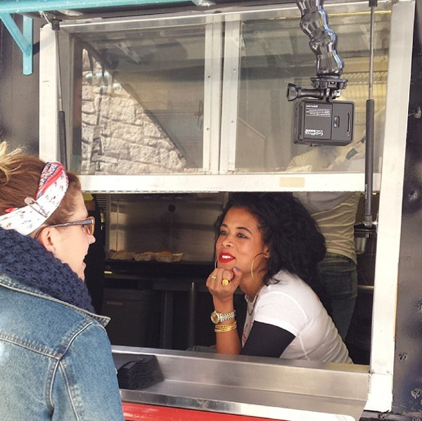 badbilliejean:  ecstasymodels:  Kelis’ Food Truck Brings SXSW To The Yard  Kelis
