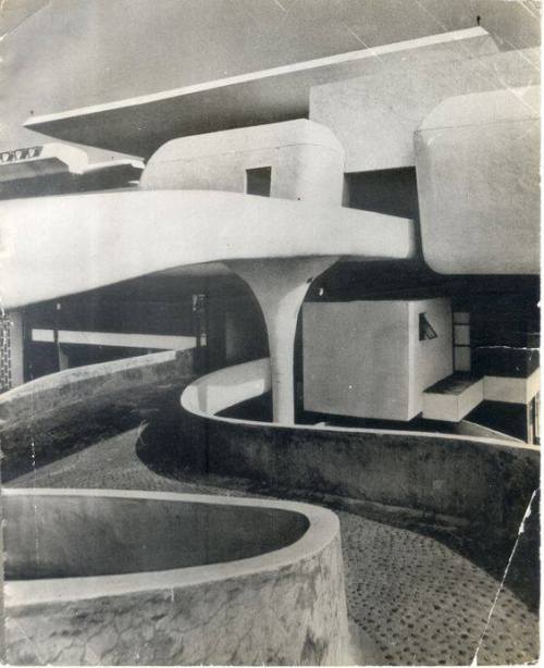 architectureofdoom: Administrative building, Jeju national University, Kim Chung-up, 1965