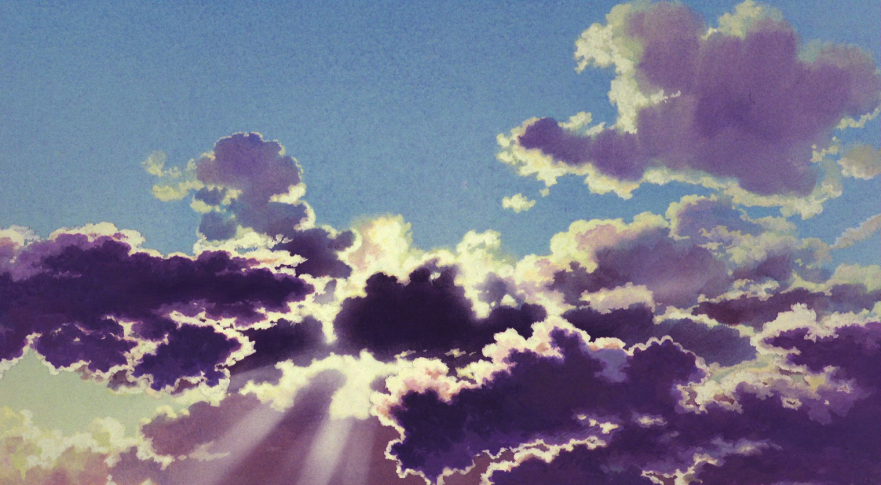 ghibli-collector:  The Art Of Studio Ghibli’s Ocean Waves Art Direction Naoya Tanaka