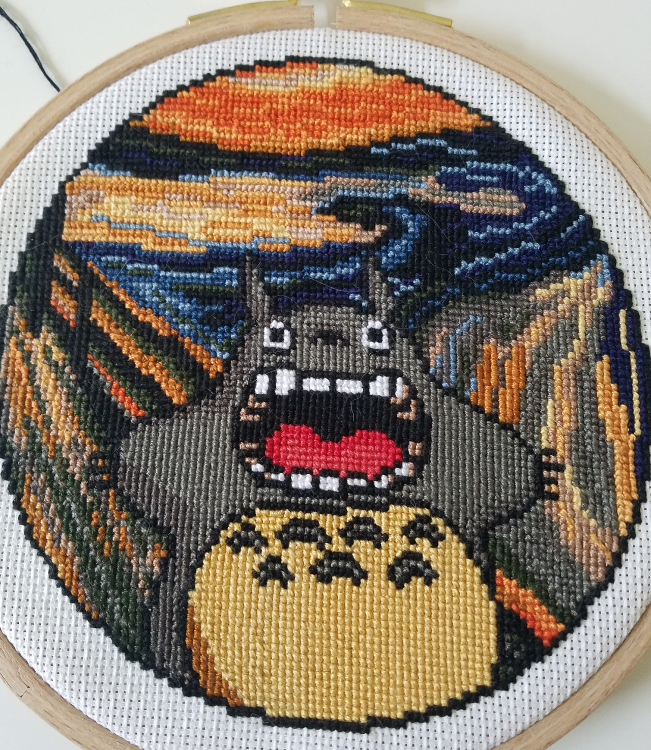 Witch on a Cat - Cross Stitch Pattern – Harp Seal Crafts